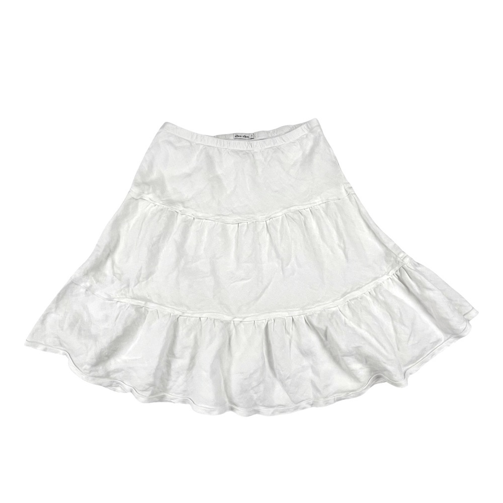 Skirts & Jeans | S White Linen Flowy Layered Long Skirt Vintage y2k - Picture 1 of 8